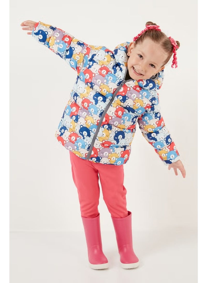 Lela Extra Padded Soft Fleece Hooded Puffer Coat Unisex Children'S COAT 5763008 - Image 1